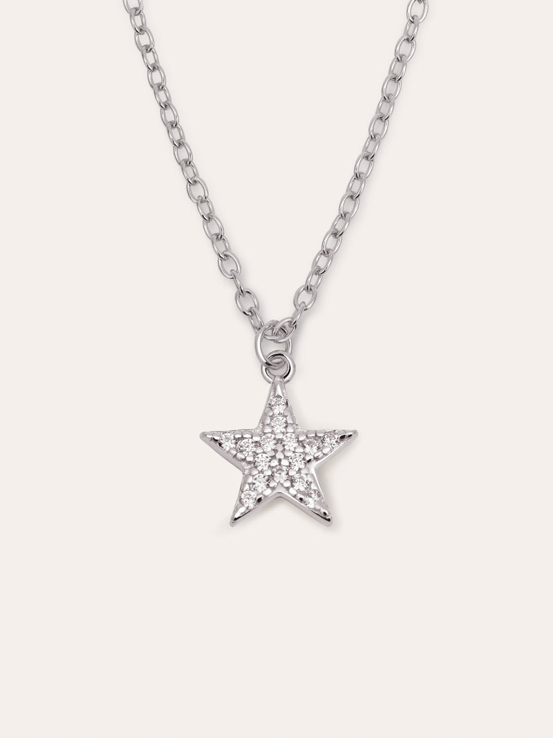 Collana Lyra Star Argento