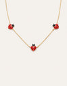 Ladybug Gold Necklace 