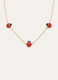 Ladybug Gold Necklace 