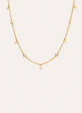 Colar Mini Spark Drop Banho a Ouro
