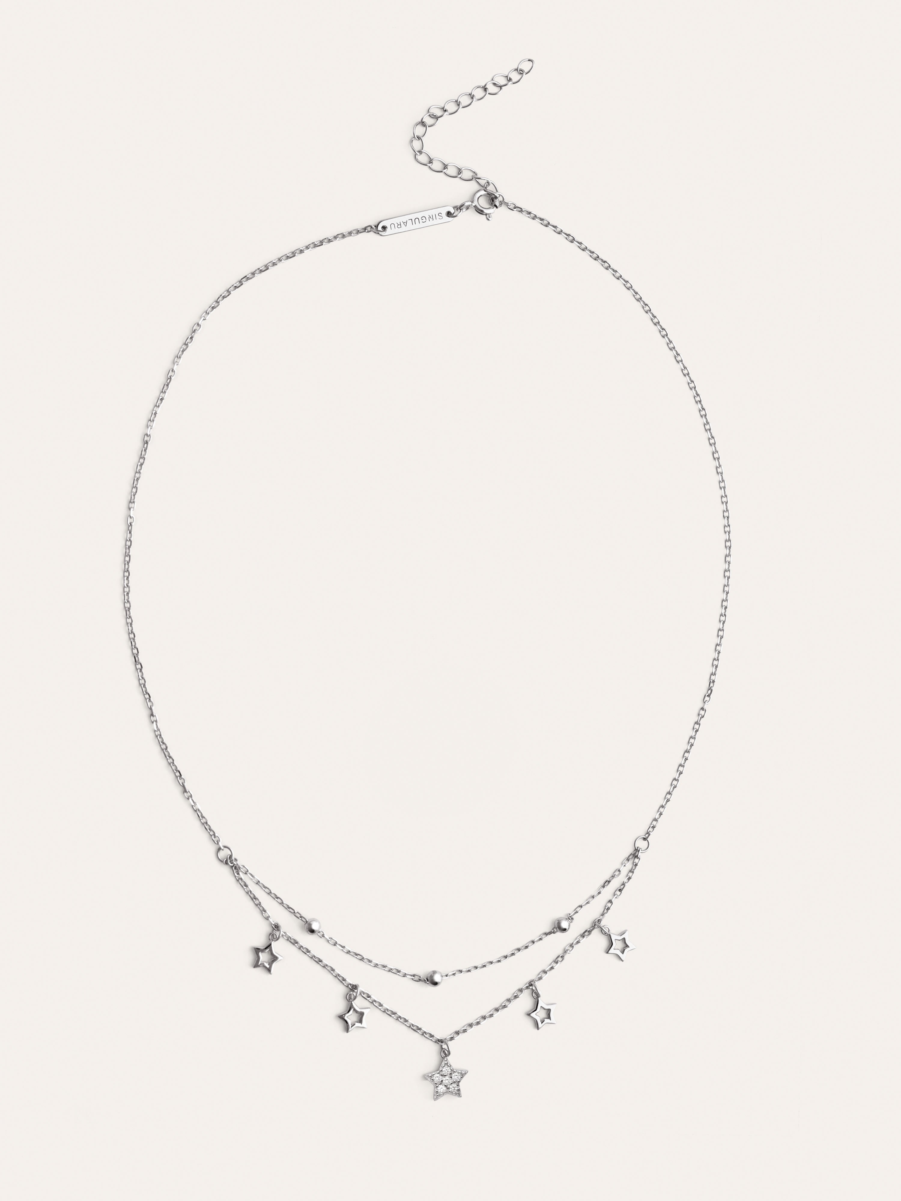 Thousands Stars Halskette, Silber