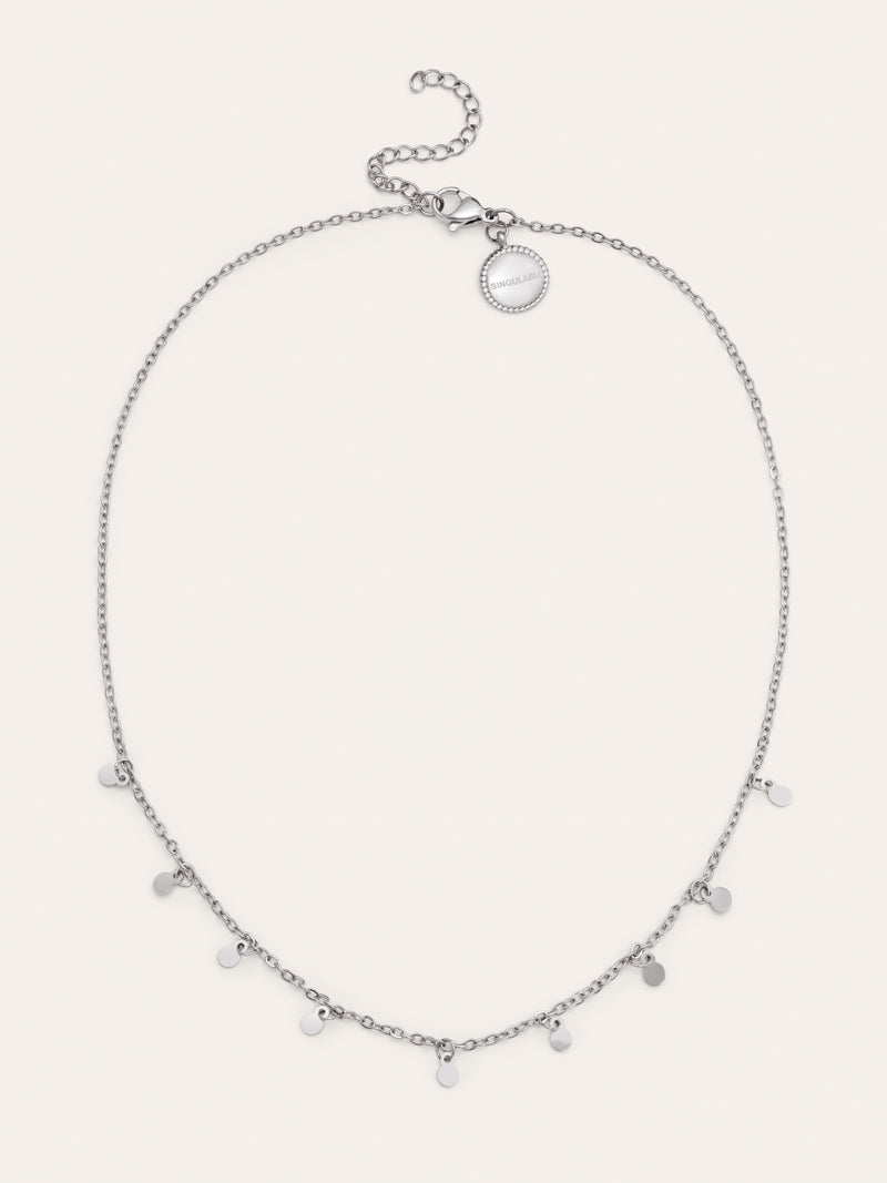 Collar Mini Moons 3mm Acero
