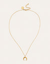 Ketting Moonset Staal verguld - vista 5