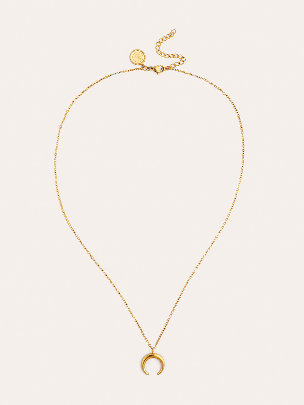 Ketting Moonset Staal verguld - vista 5