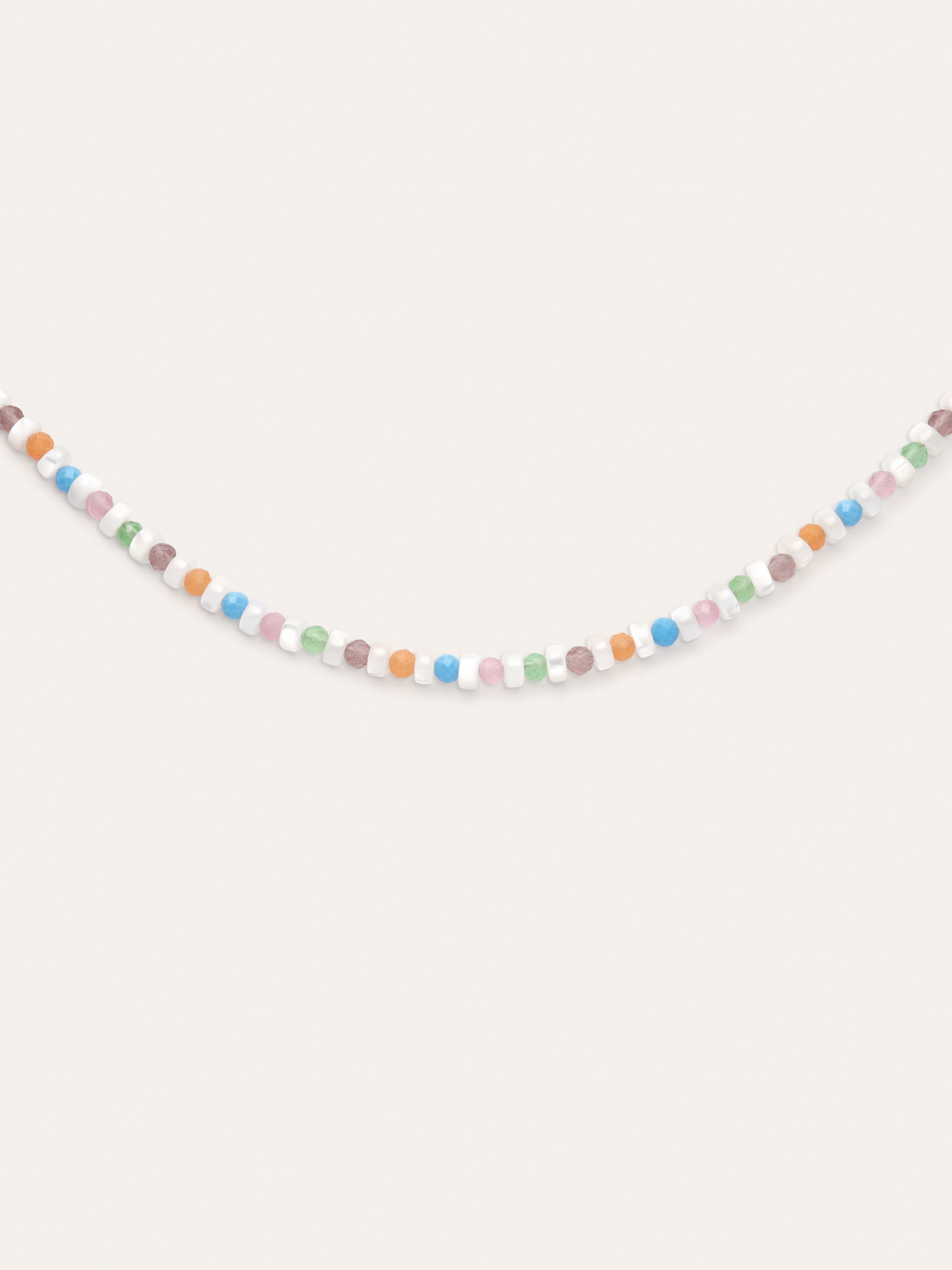 Collar Nacary Colors Acero Baño Oro