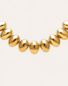 Collier Oceya Acier Plaqué Or
