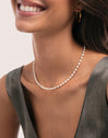 Collar Olympia Acero Baño Oro