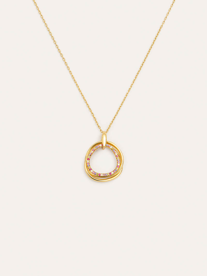 Collar Oria Colors Baño Oro