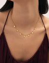 Collar Passion Acero Baño Oro