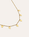 Collar Passion Acero Baño Oro