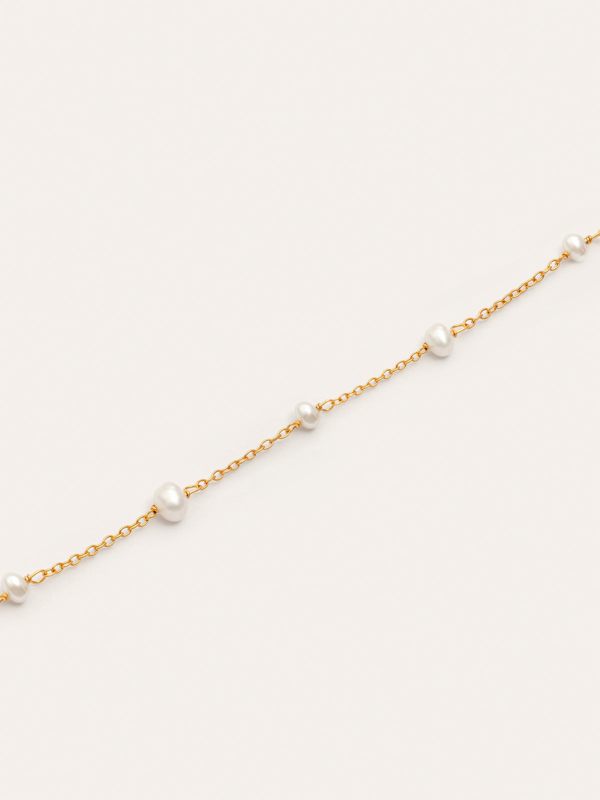 Imagen detalle de Pearl & Pearls Gold-Plated Necklace