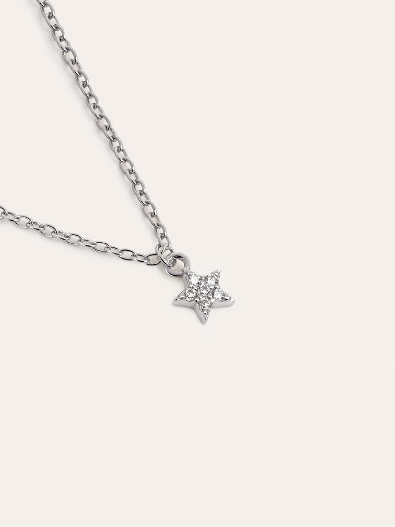 Ketting Polaris Star Zilver