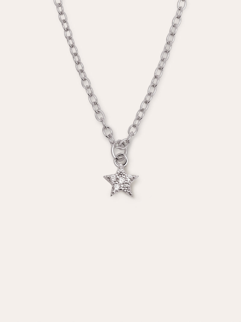 Ketting Polaris Star Zilver