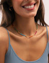 Collar Dye Peces Acero Baño Oro