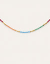 Collar Dye Peces Acero Baño Oro