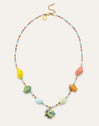 Collar Reef Acero Baño Oro