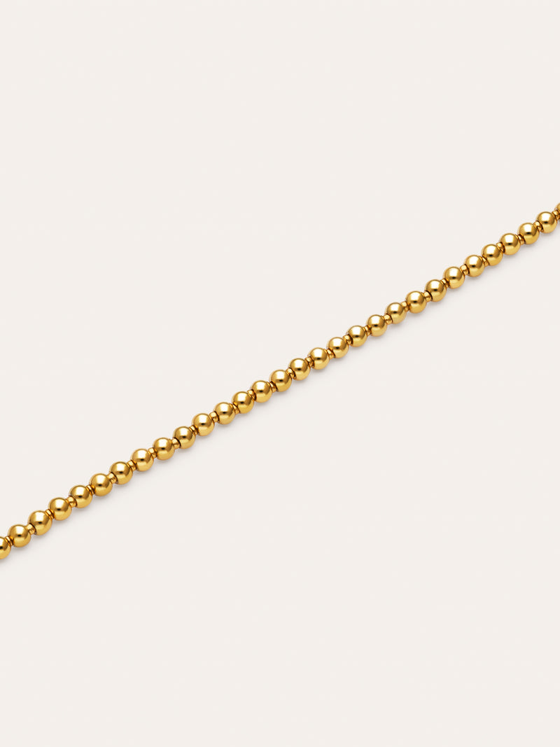 Rosario Ketting Staal Verguld