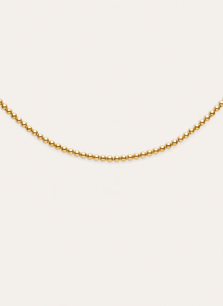 Rosario Ketting Staal Verguld