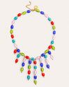 Collar Sahara Color Acero Baño Oro