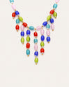Collar Sahara Color Acero Baño Oro