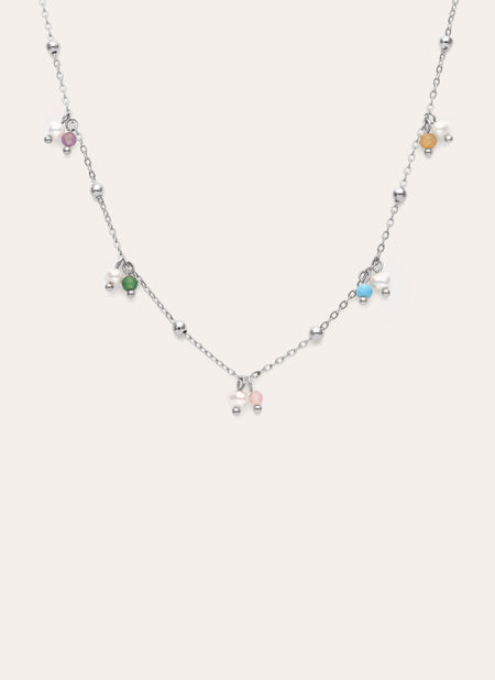 Collar Shamira Dots Acero