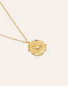 Collar Solstice Sun Baño Oro
