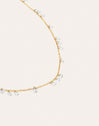 Collar Starlight Acero Baño Oro