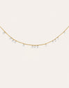 Collar Starlight Acero Baño Oro