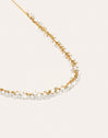 Collar Starlight Sky Acero Baño Oro