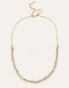 Collar Starlight Sky Acero Baño Oro