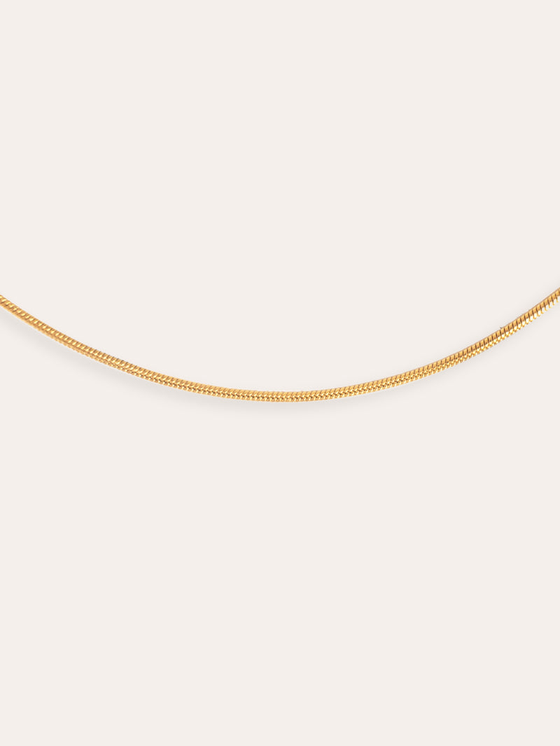 Tail Gold Necklace
