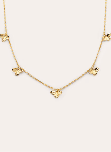 Collar Zinnia Baño Oro