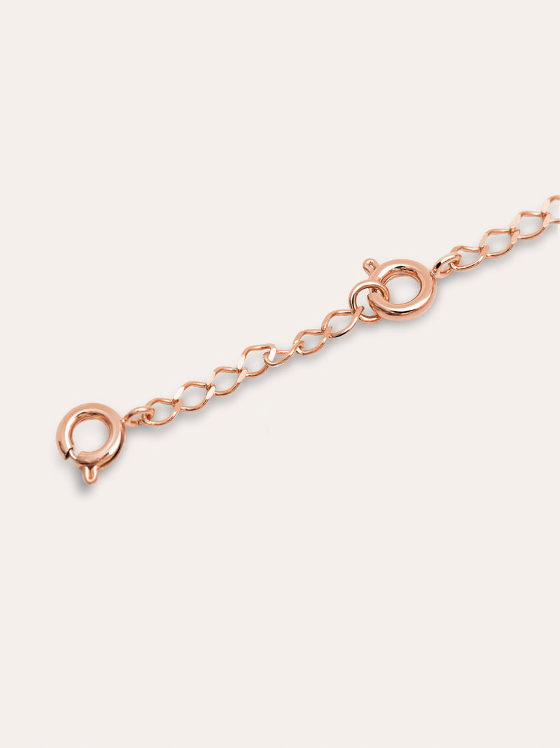 Steel Extenders with Rose Gold Plating