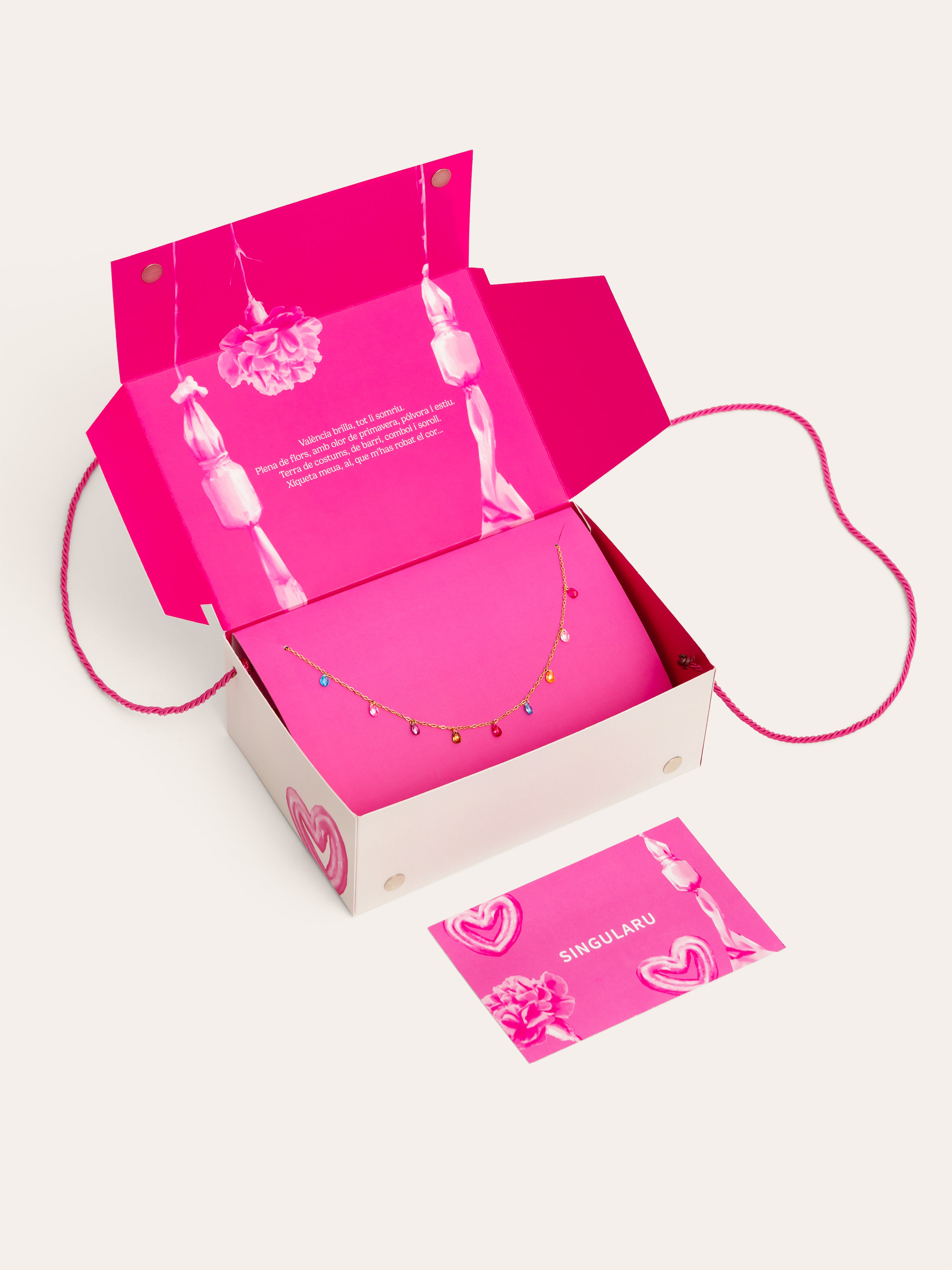 Xiqueta Meua Geschenkset Edelstahl vergoldet