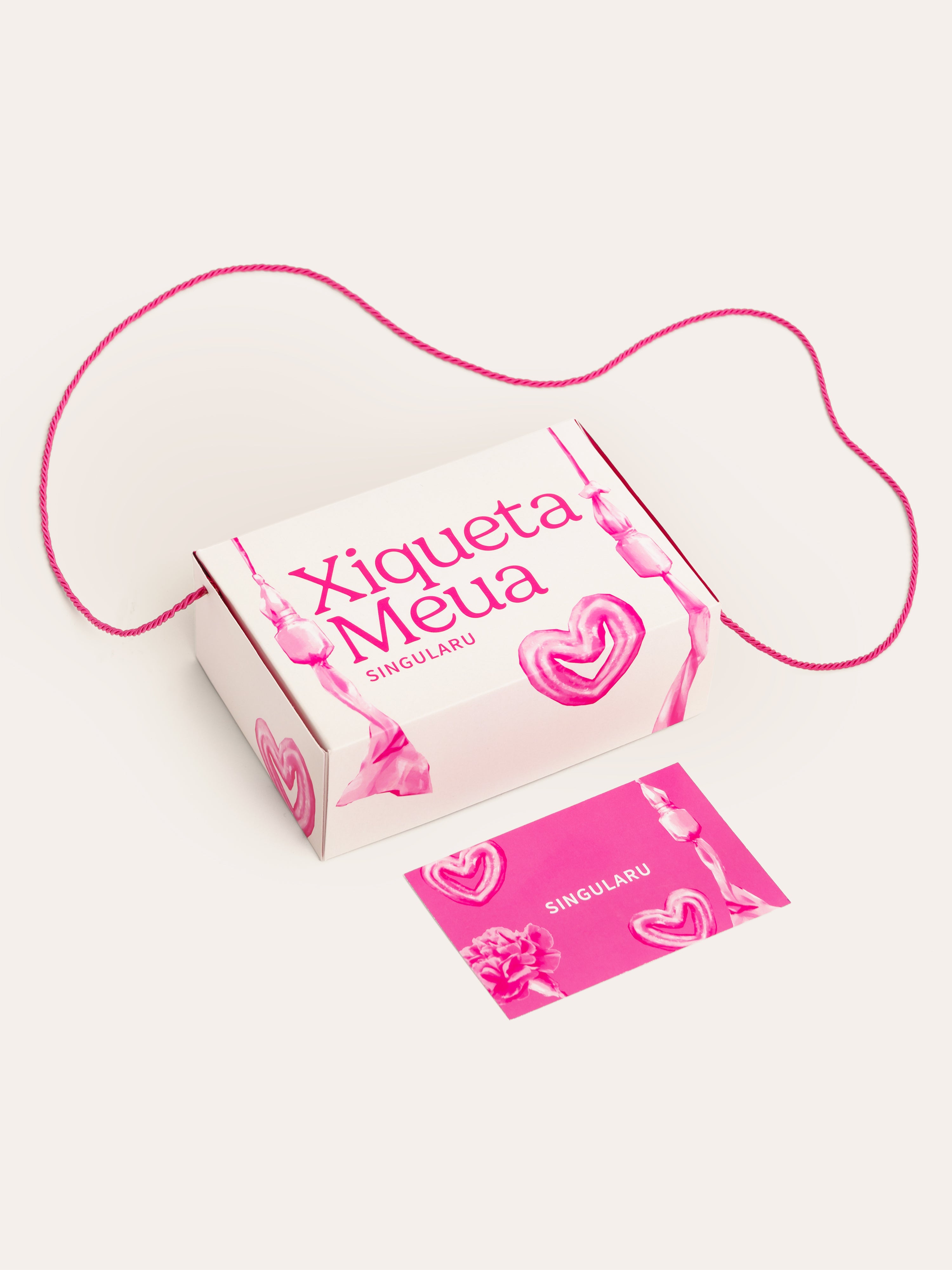 Xiqueta Meua Geschenkset Edelstahl vergoldet