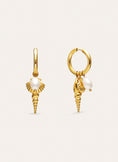 Creolen-Ohrringe Carmen True Mar Edelstahl mit 18kt Goldbeschichtung