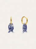 Creolen-Ohrringe Carmen True Fisch Edelstahl mit 18kt Goldbeschichtung