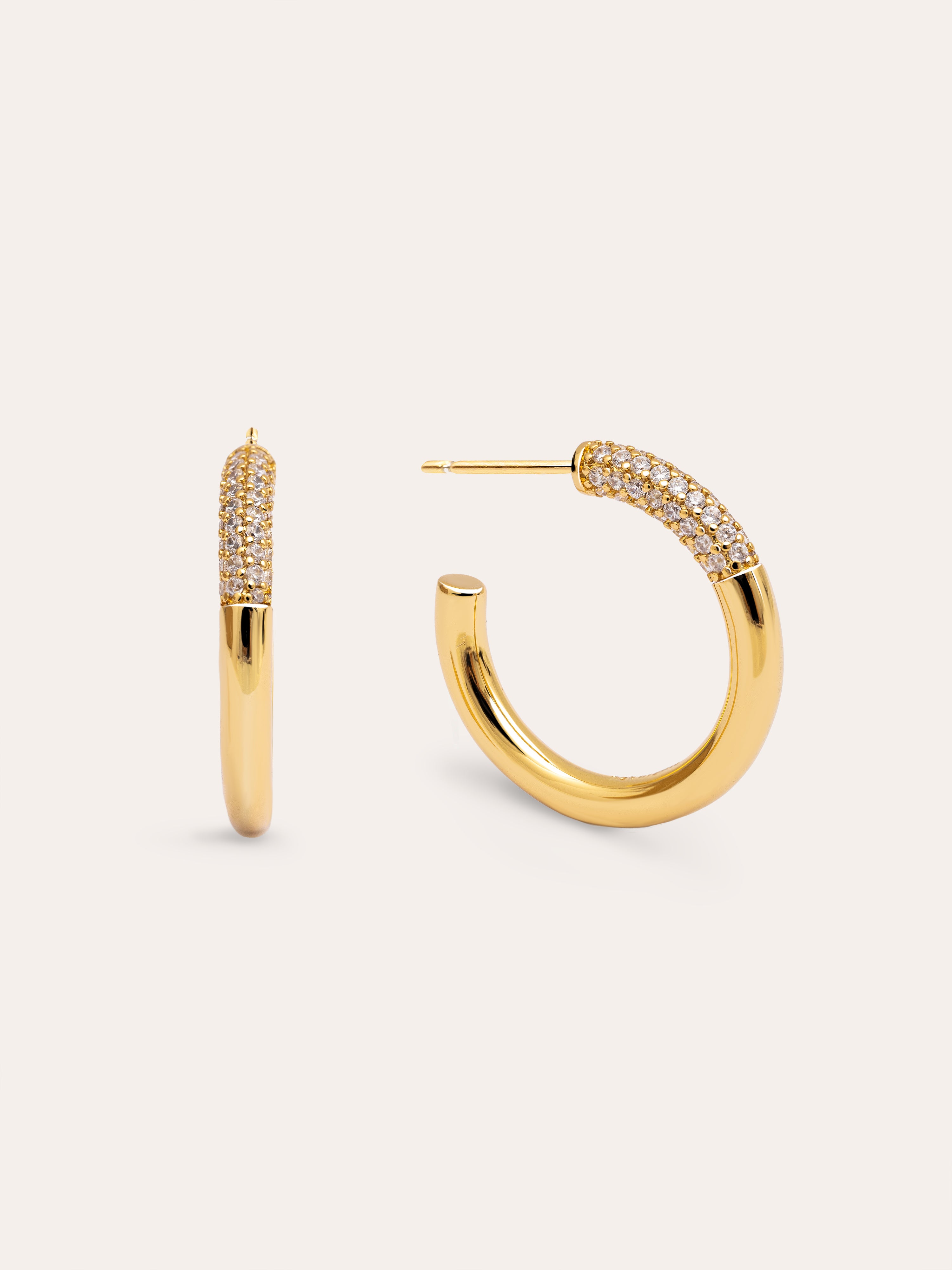 Alma Gold Earrings