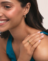 Anello Leonor Prado Placcato Oro - vista 4