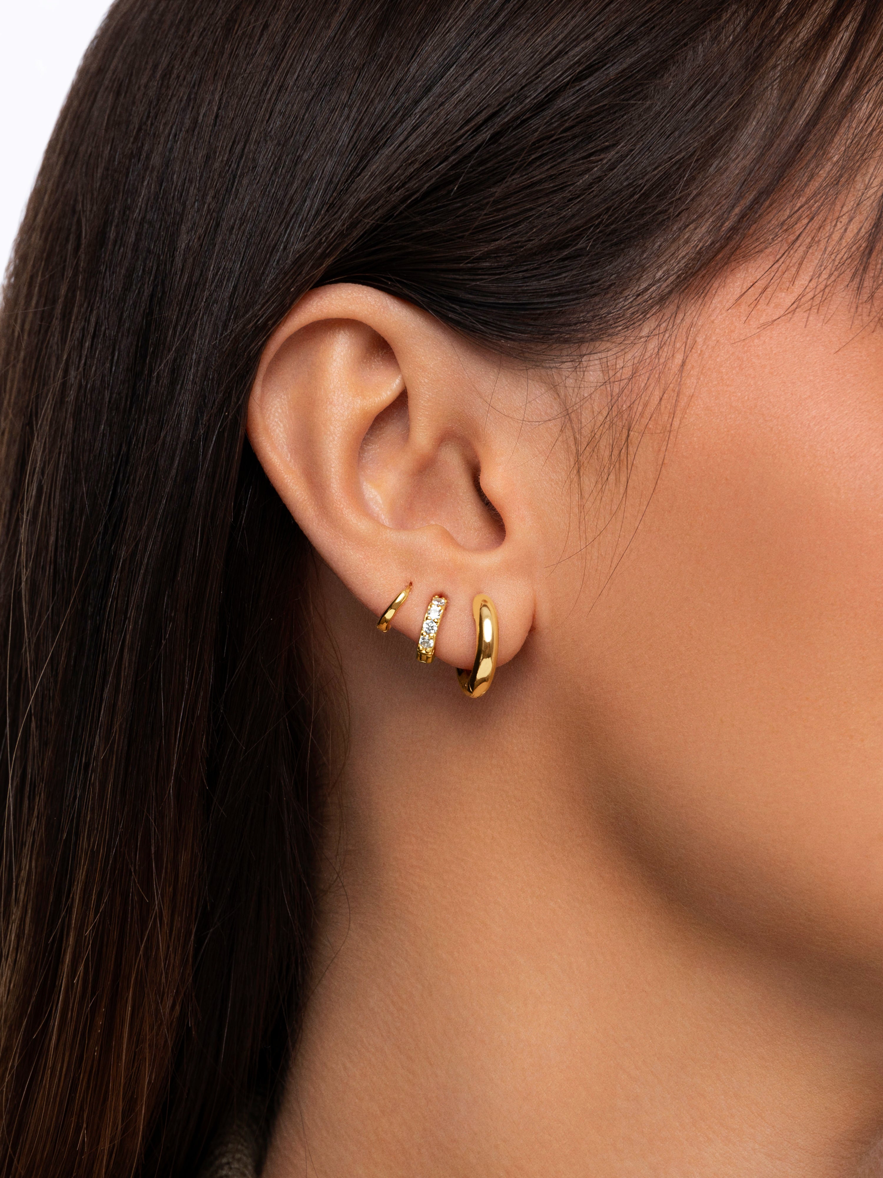 Carmen S Gold Hoop Earrings