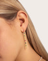 Boucles d'oreilles Cascade Colors Plaqué Or