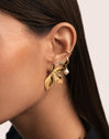 Turtle Gold Single Earring