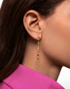 Boucles d'oreilles Cascade Colors Plaqué Or