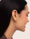 Pendientes Gladiolo Baño Oro