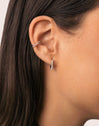 Pendientes Aro Dina Sparks Plata