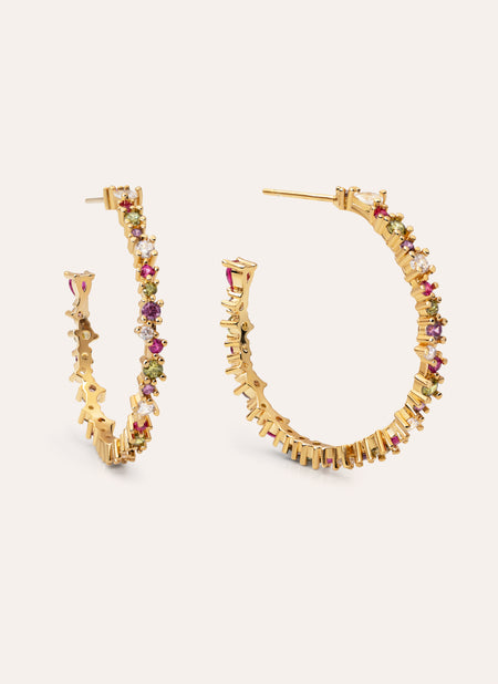 Estellar Colors L Gold Earrings