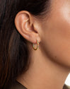 Boucles D'oreilles Gleam Colors Plaqué Or