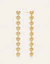 Pendientes In Love Baño Oro
