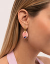 Boucles d'oreilles Mayari Acier Plaqué Or