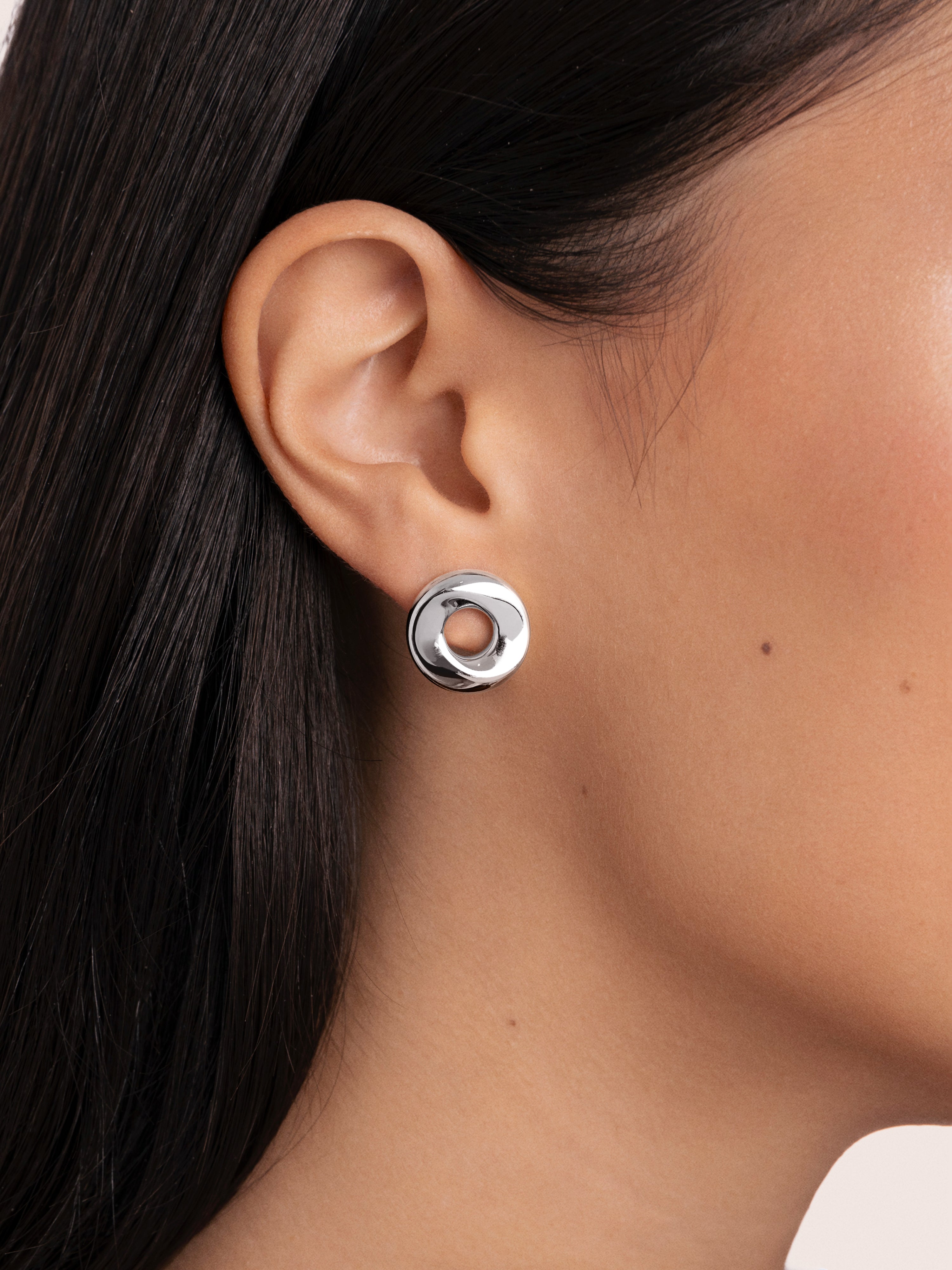 Orbit Stainless Steel Earrings 